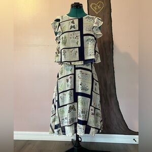 ModCloth Butterfly Botany Dress